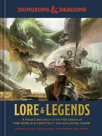 D&D Lore & Legends Books Ten Speed Press [SK]   