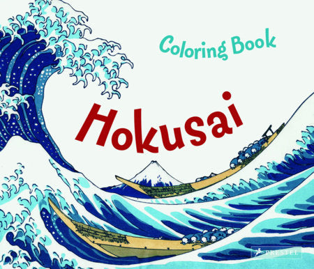 Coloring Book Hokusai Activities Penguin Publishing Group [SK]