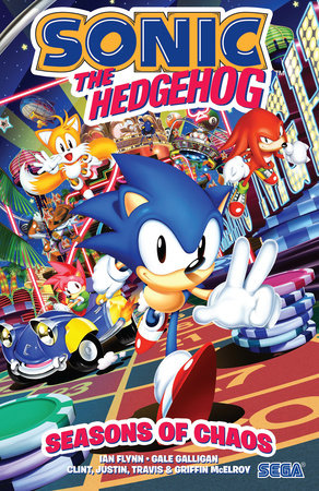 Sonic the Hedgehog Seasons of Chaos Graphic Novels IDW [SK]   