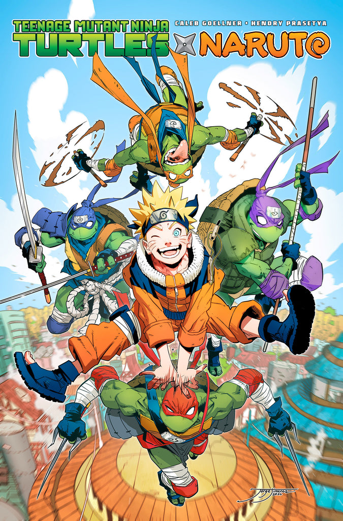 Teenage Mutant Ninja Turtles X Naruto Graphic Novels IDW Publishing [SK]
