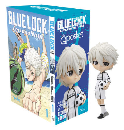 Blue Lock: Episode Nagi 1 + Exclusive Q Posket Figure Manga Kodansha [SK]   