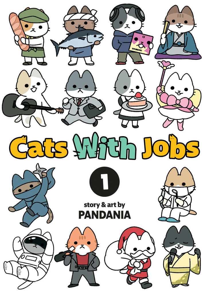 Cats With Jobs Volume. 1 Graphic Novels Seven Seas Entertainment [SK]