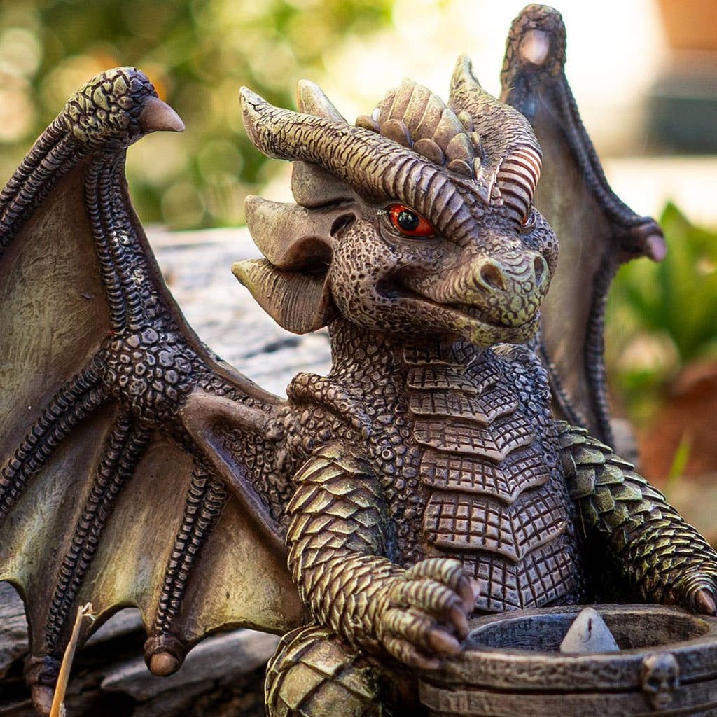 Dragon Candleholder Giftware PACIFIC GIFTWARE [SK]