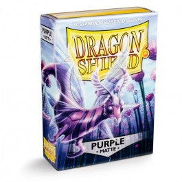 Dragon Shield Matte Purple 60 Count Card Supplies Arcane Tinmen [SK]
