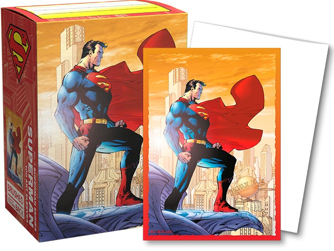 Dragon Shield Brushed Art Superman #2 Card Supplies Arcane Tinmen [SK]   