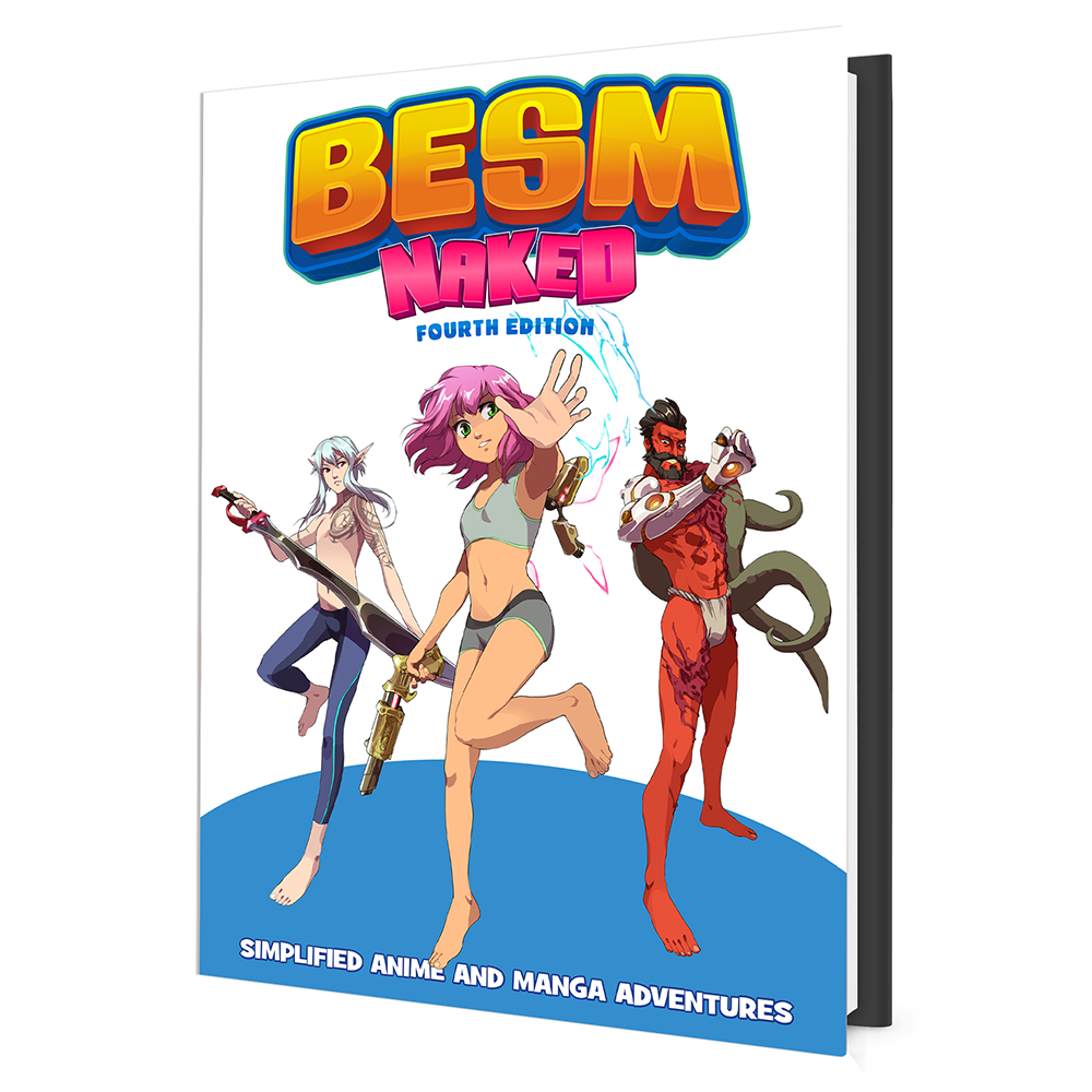 BESM RPG Naked Core Rulebook RPGs - Misc Japanime Games [SK]   