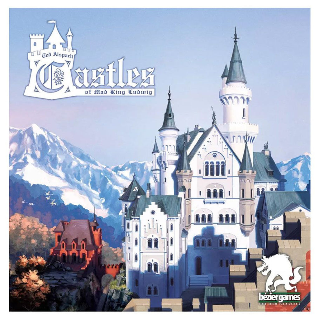 Castles of Mad King Ludvig 2nd Edition Board Games Bezier [SK]