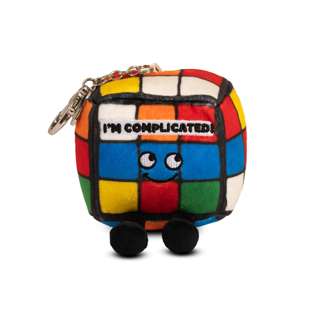 Punchkins "I'm Complicated" Cube Plush Bag Charm Plush Punchkins [SK]   