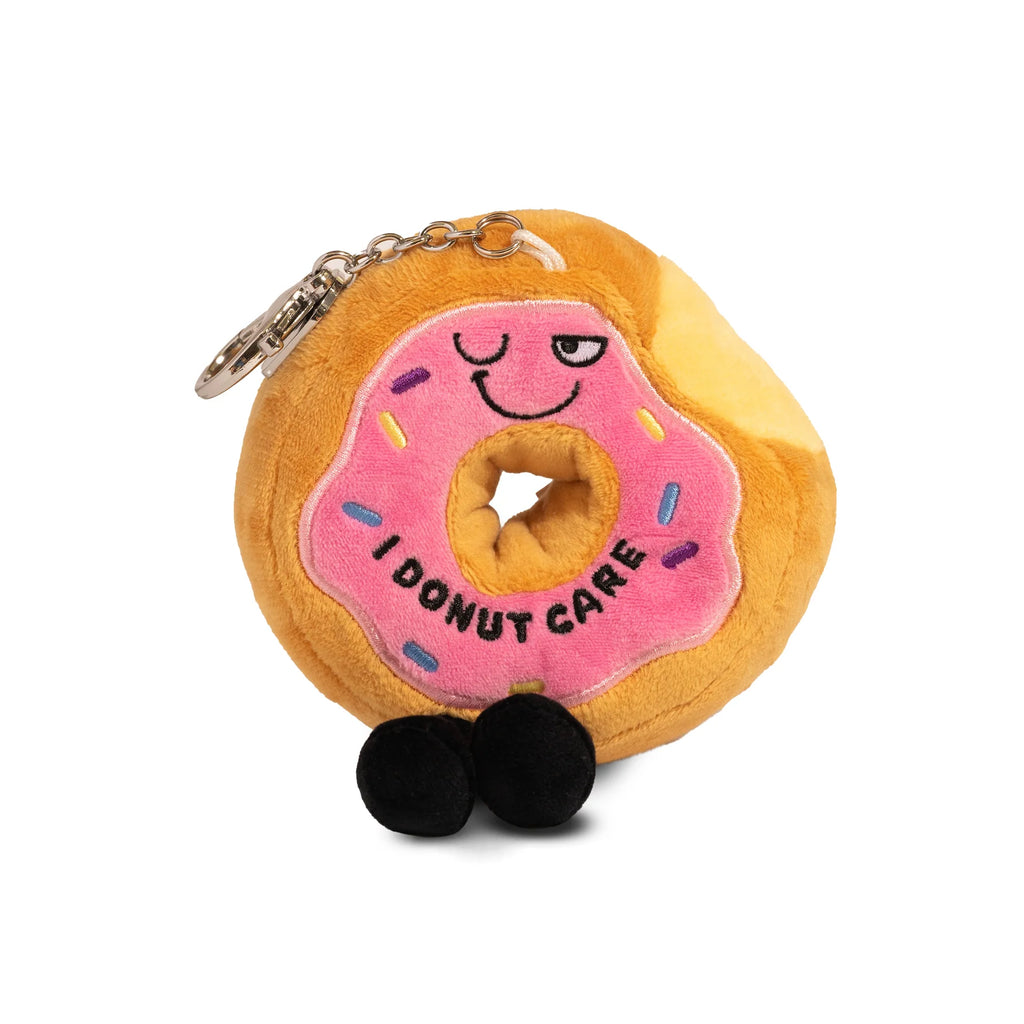 Punchkins "I Donut Care" Donut Plush Bag Charm Plush Punchkins [SK]   