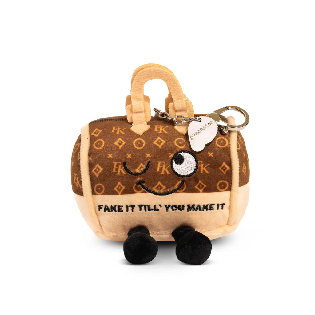 Punchkins "Fake It Til You Make it" Purse Plush Bag Charm Plush Punchkins [SK]   