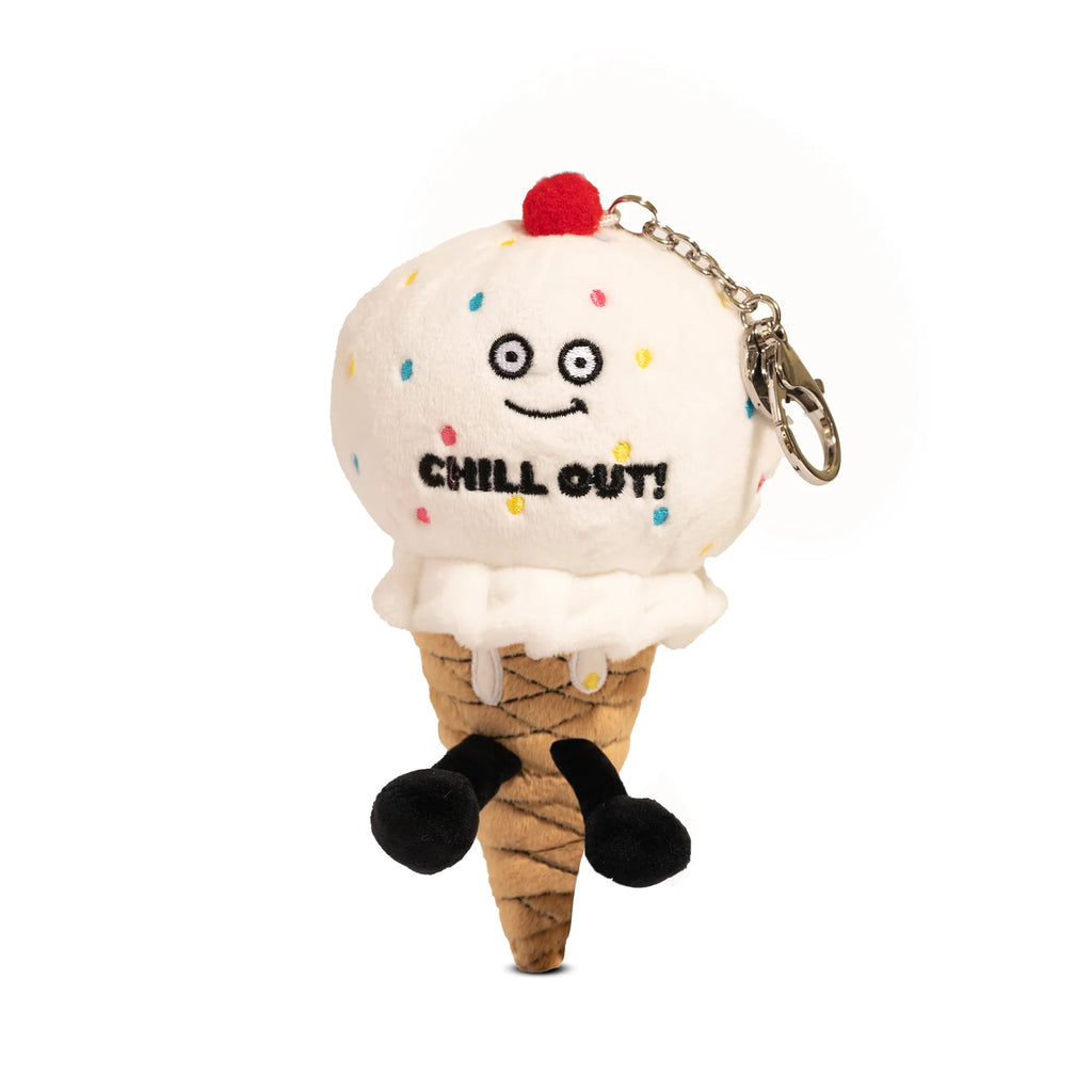 Punchkins "Chill Out" Ice Cream Cone Plush Bag Charm Plush Punchkins [SK]   