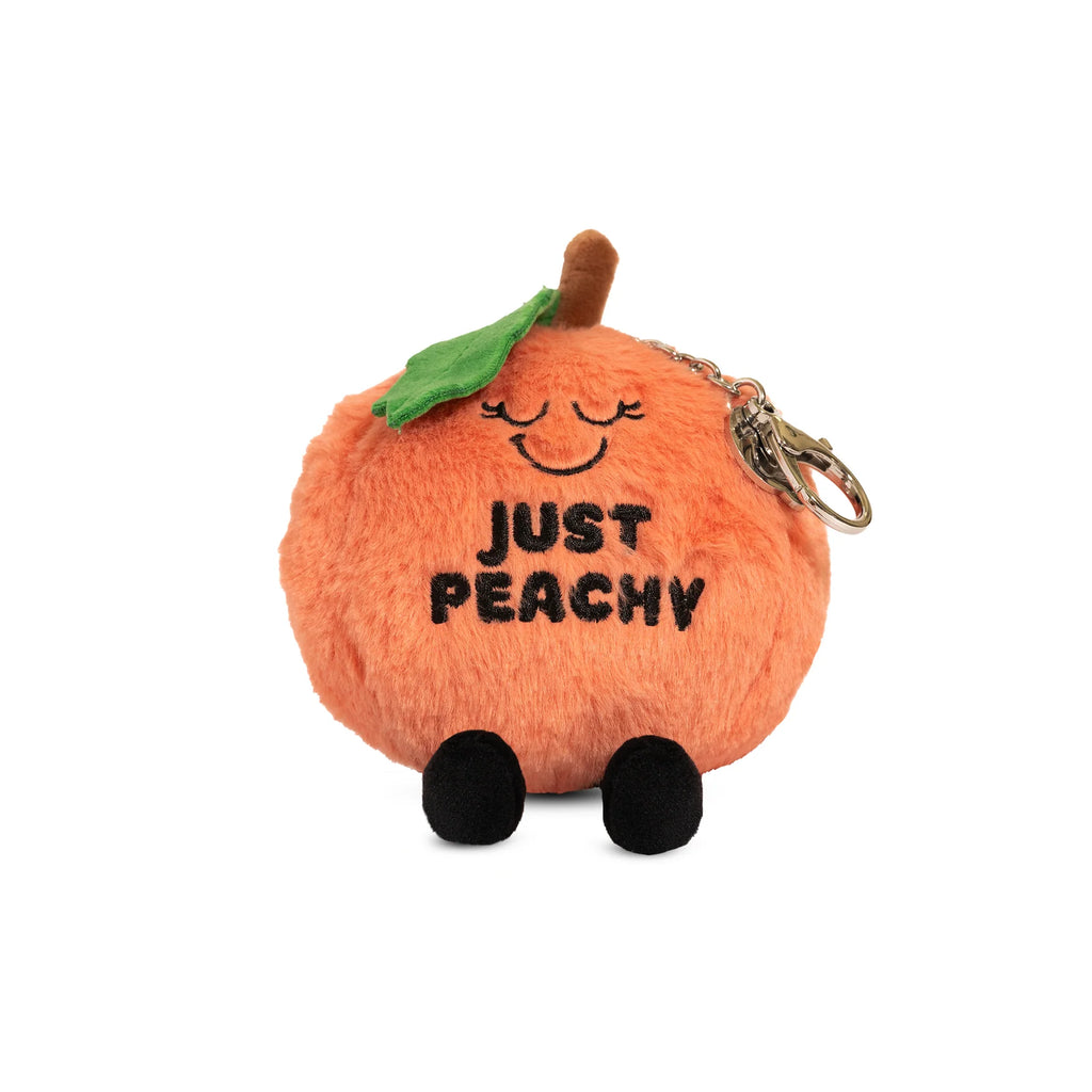 Punchkins "Just Peachy" Peach Plush Bag Charm Plush Punchkins [SK]   