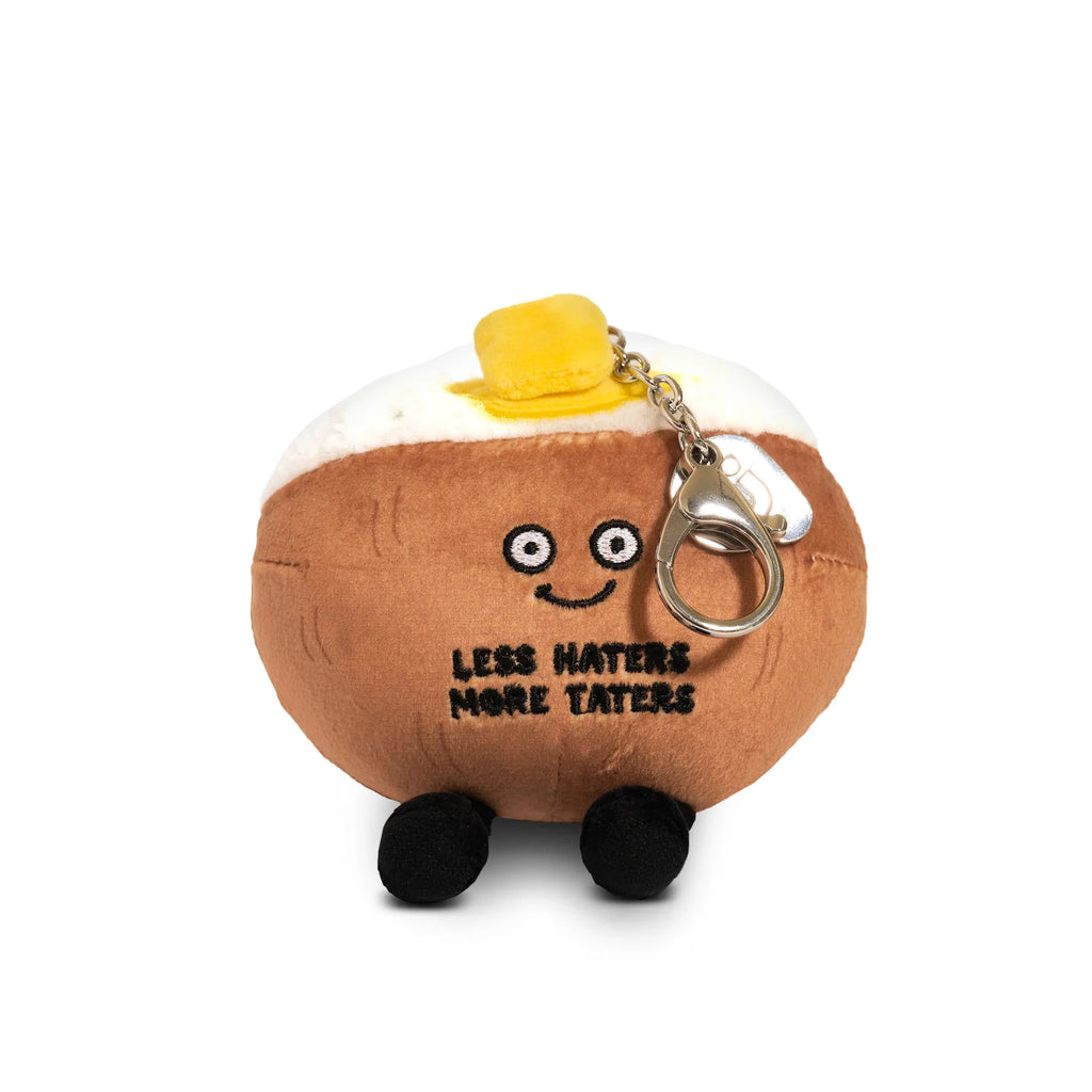 Punchkins "Less Haters More Taters" Potato Plush Bag Charm Plush Punchkins [SK]   