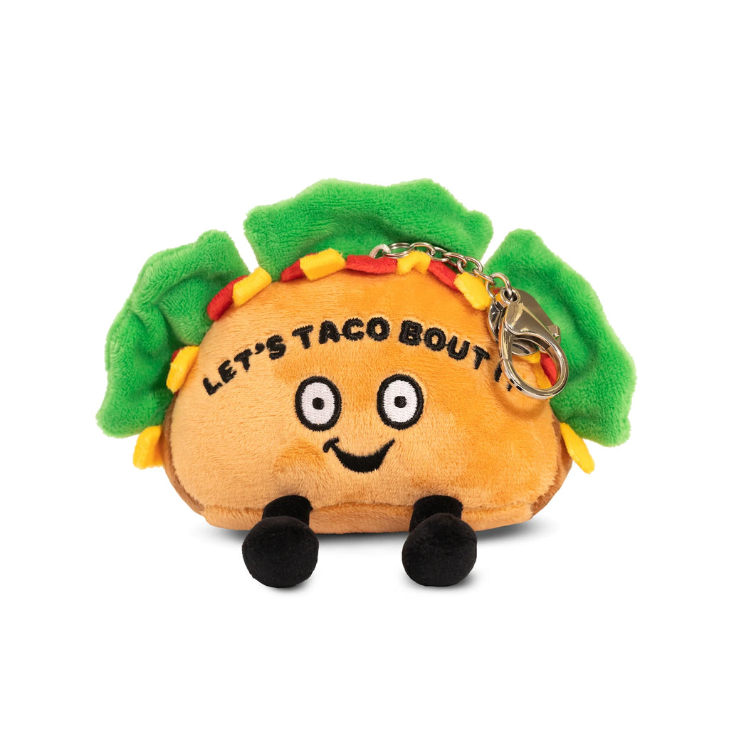 Punchkins "Let's Taco Bout It" Taco Plush Bag Charm Plush Punchkins [SK]   