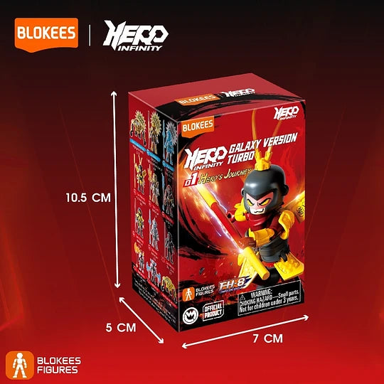 Blokees - Herospire Warrior - Version 01 Hero‘s Journey Activities Blokees [SK]