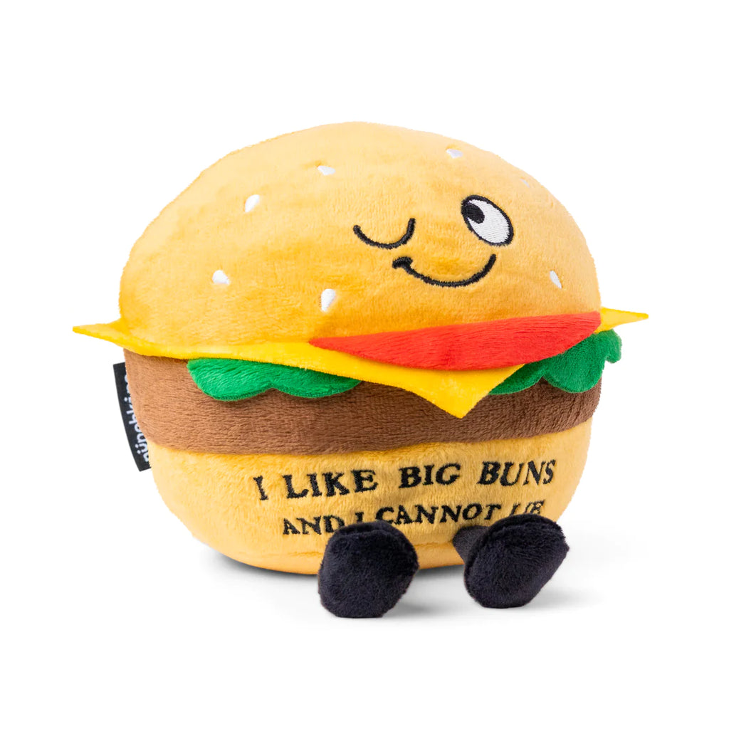 Punchkins "I Like Big Buns & I Cannot Lie" Plush Hamburger Plush Punchkins [SK]   