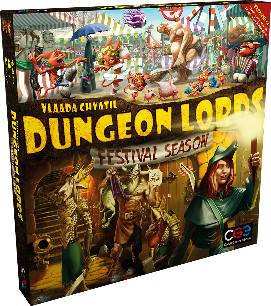 Dungeon Lords Festival Season Expansion Board Games Czech Games Edition [SK]