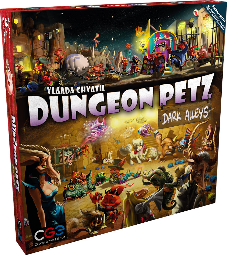 Dungeon Petz Dark Alleys Expansion Board Games Czech Games Edition [SK]