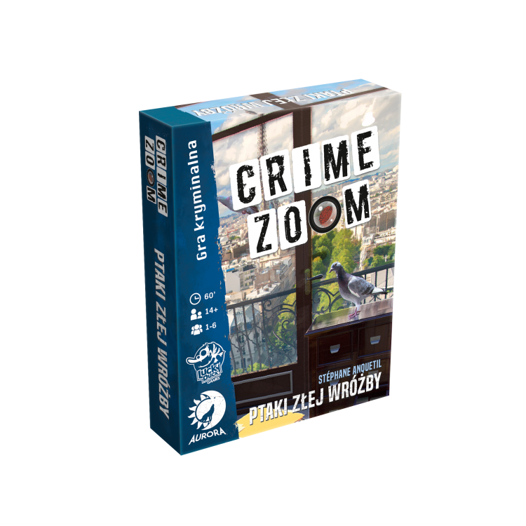 Crime Zoom: Bird of Ill Omen Card Games Lucky Duck Games [SK]   