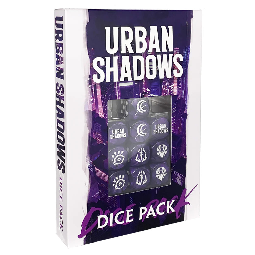 Urban Shadows RPG Dice Pack Dice Sets & Singles Magpie Games [SK]
