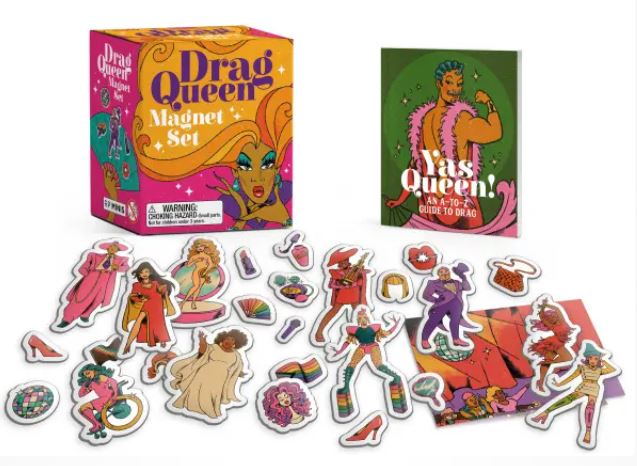 Running Press Drag Queen Magnet Set Novelty Running Press [SK]
