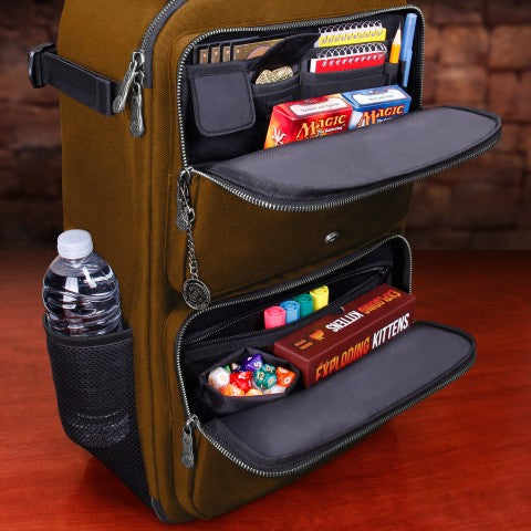 Trading Card Backpack Brown Collector's Edition Game Accessory Enhance [SK]   