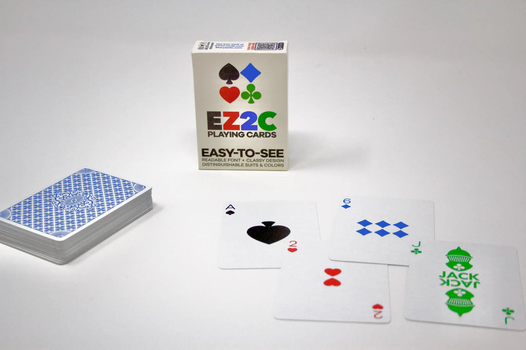 EZ2C (Easy to See) Playing Cards Traditional Games Storyastic [SK]   