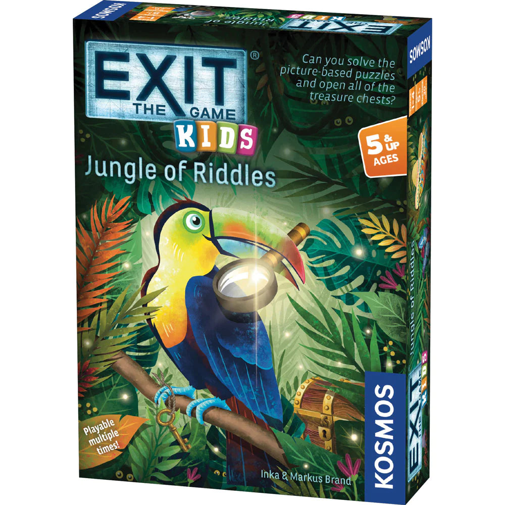 EXIT: Kids- Jungle of Riddles Card Games Thames & Kosmos [SK]   