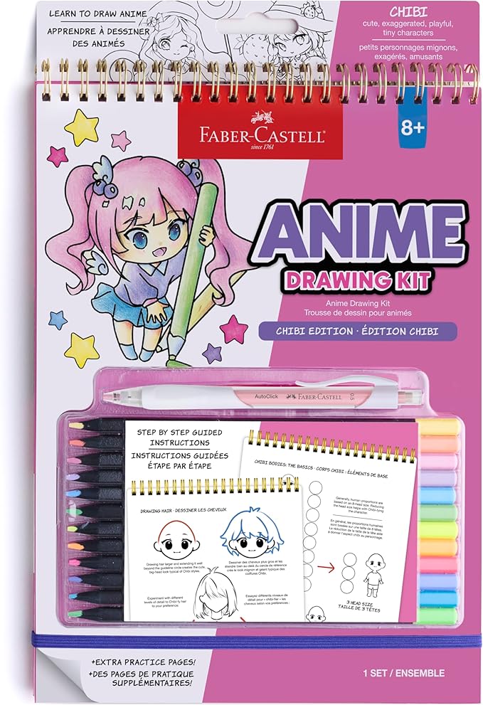 Faber-Castell Anime Drawing Kit - Chibi Edition Art Supplies Faber-Castell [SK]