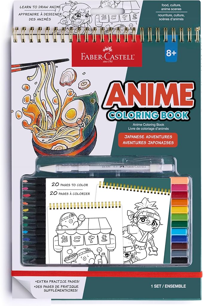 Faber-Castell Anime Drawing Kit - Japanese Adventures Edition Art Supplies Faber-Castell [SK]
