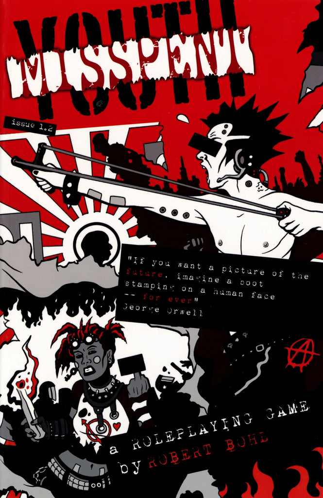 Misspent Youth RPG Core Rulebook RPGs - Misc Fragging Unicorns [SK]