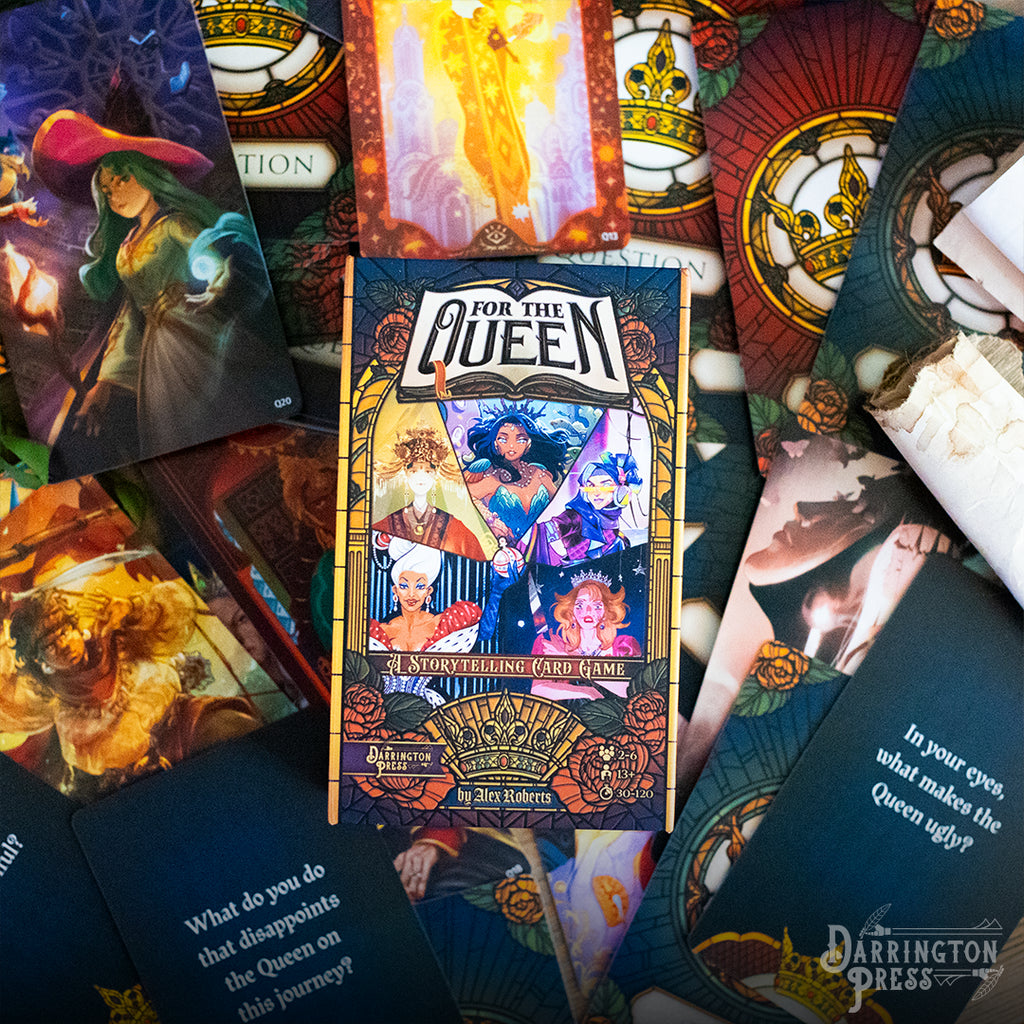 For the Queen: A Storytelling Card Game Card Games Darrington Press Guild [SK]