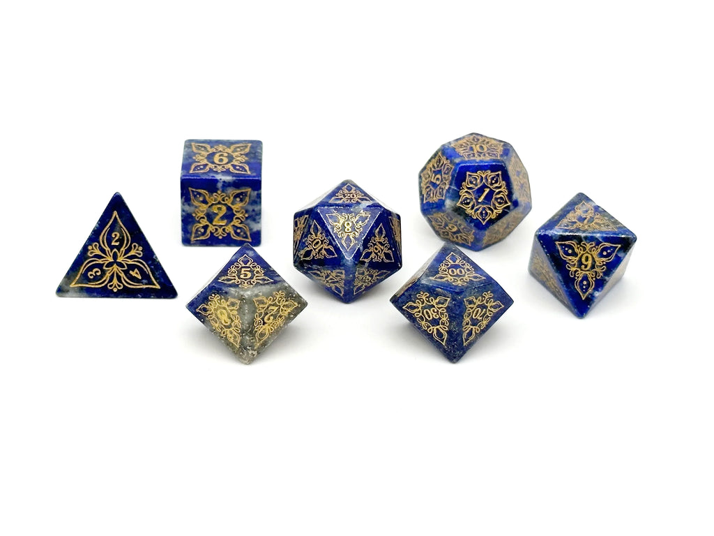 Norse Foundry Feyweave Lapis Lazuli Dice Set Dice Sets & Singles Norse Foundry [SK]   