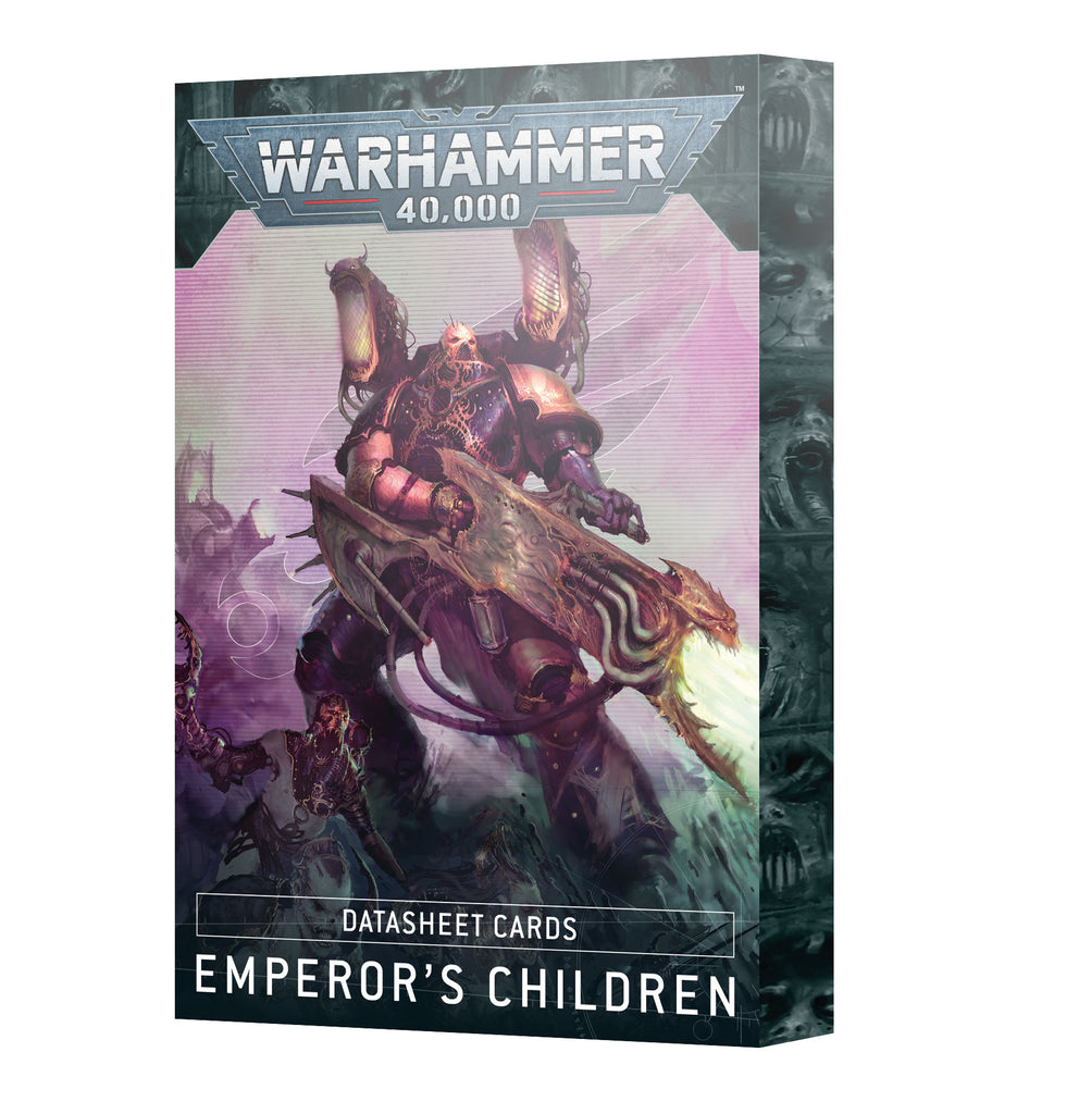 40K Datasheet Cards Emperor's Children (10th Edition) Games Workshop Minis Games Workshop [SK]