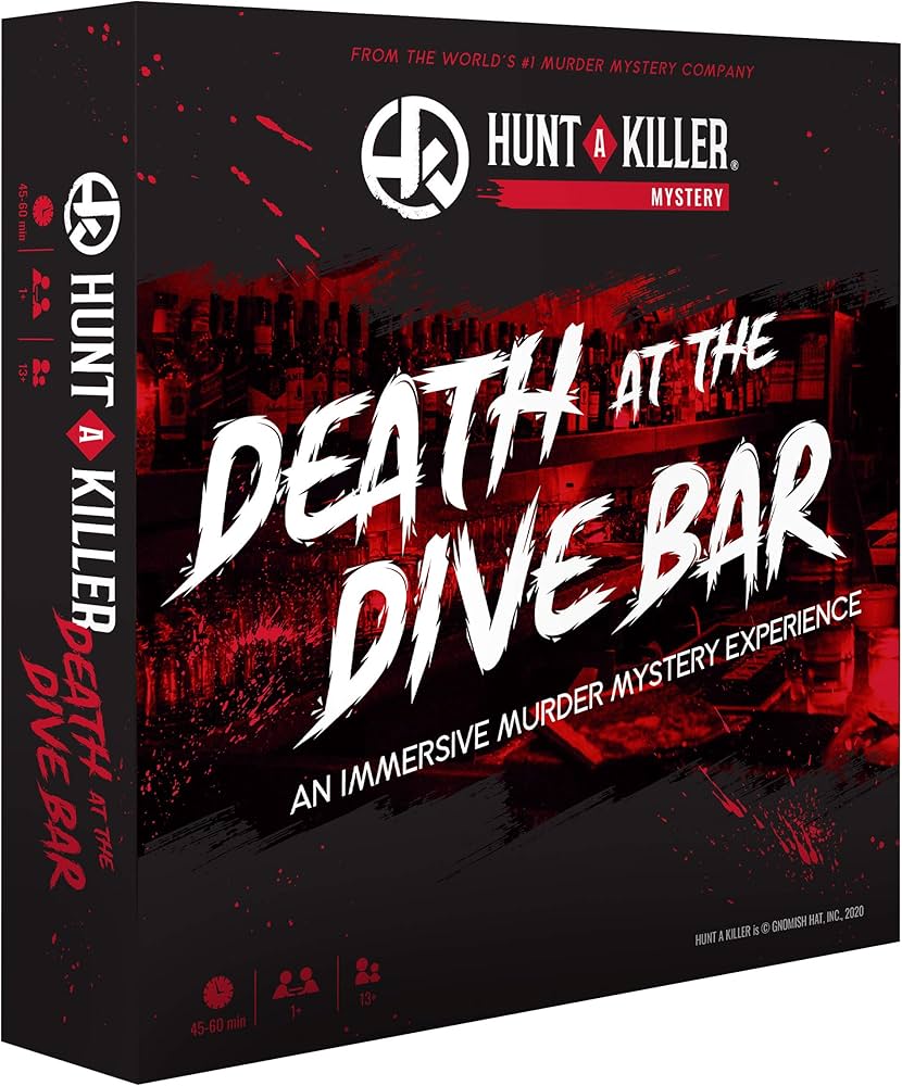 Hunt A Killer Death At The Dive Bar Board Games Relatable Detectives [SK]   