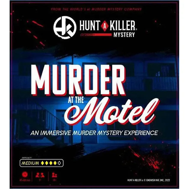 Hunt A Killer Murder At The Motel Board Games Relatable Detectives [SK]   