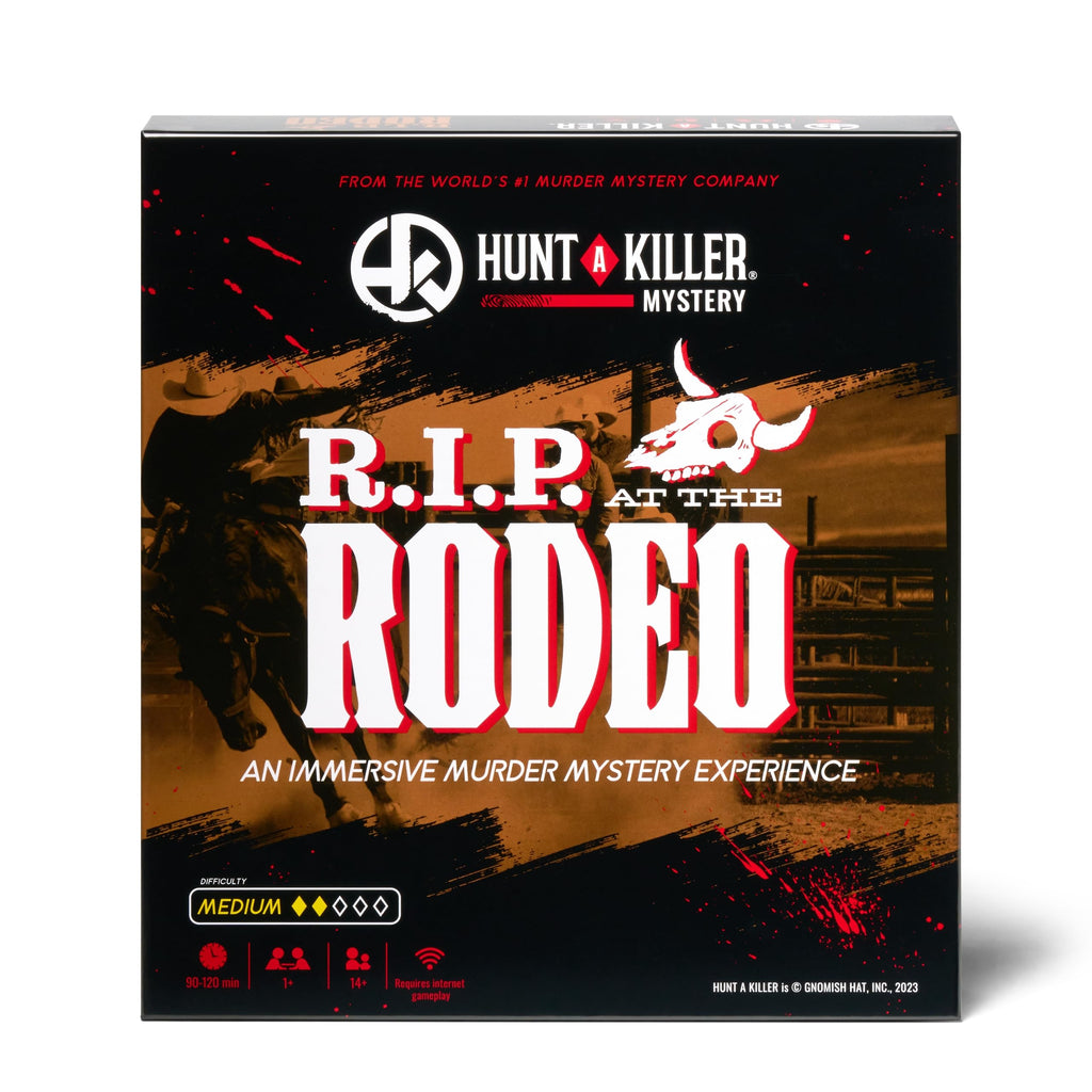 Hunt A Killer R.I.P. At The Rodeo Board Games Relatable Detectives [SK]   