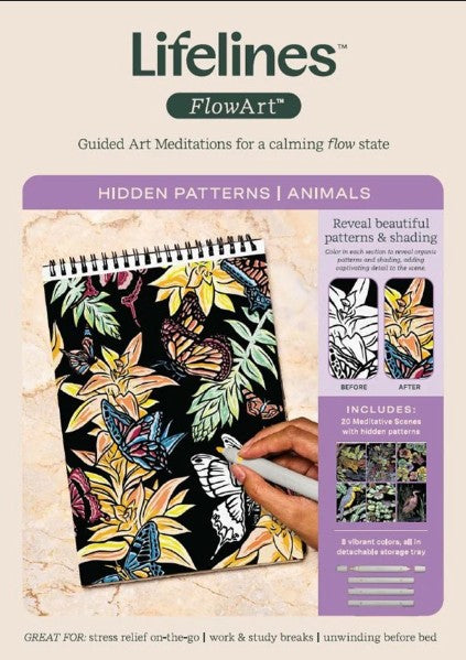 Lifelines FlowArt Hidden Patterns Art Supplies Lifelines [SK] Animals