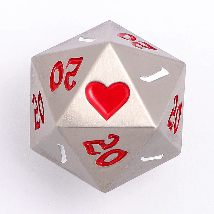The Critical D20 - Ancient Silver Dice Sets & Singles hymgho [SK]