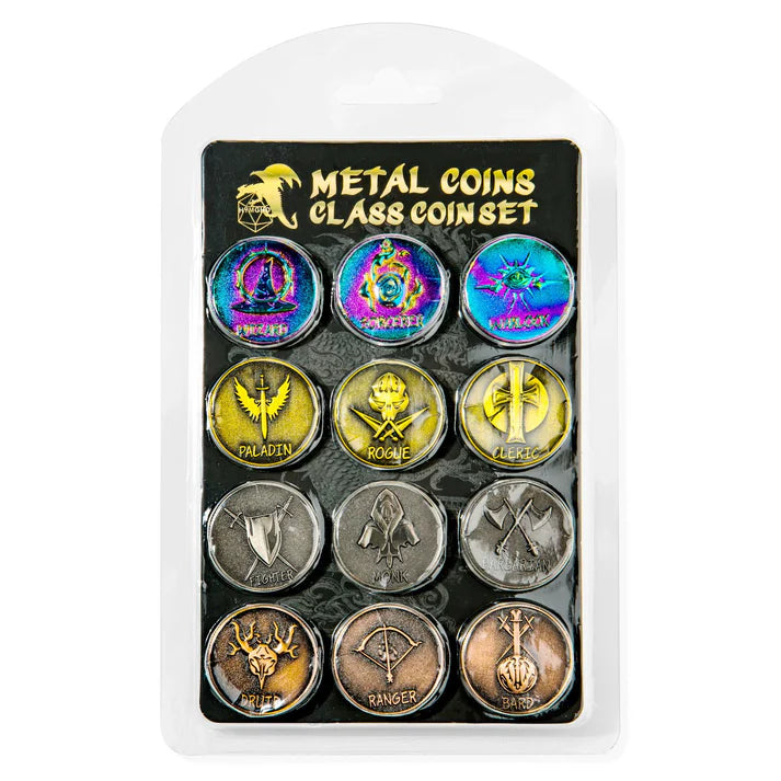 D&D 5E Class Coin Set Game Accessory hymgho [SK]