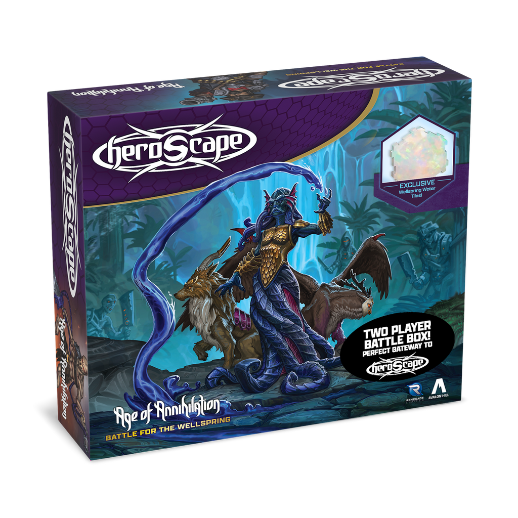 Heroscape: Battle for the Wellspring Battle Box Minis - Misc Renegade Game Studios [SK]   