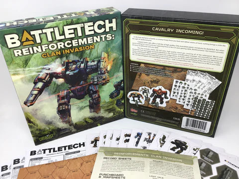 BattleTech Reinforcements Clan Invasion Minis - Misc Catalyst Game Labs [SK]