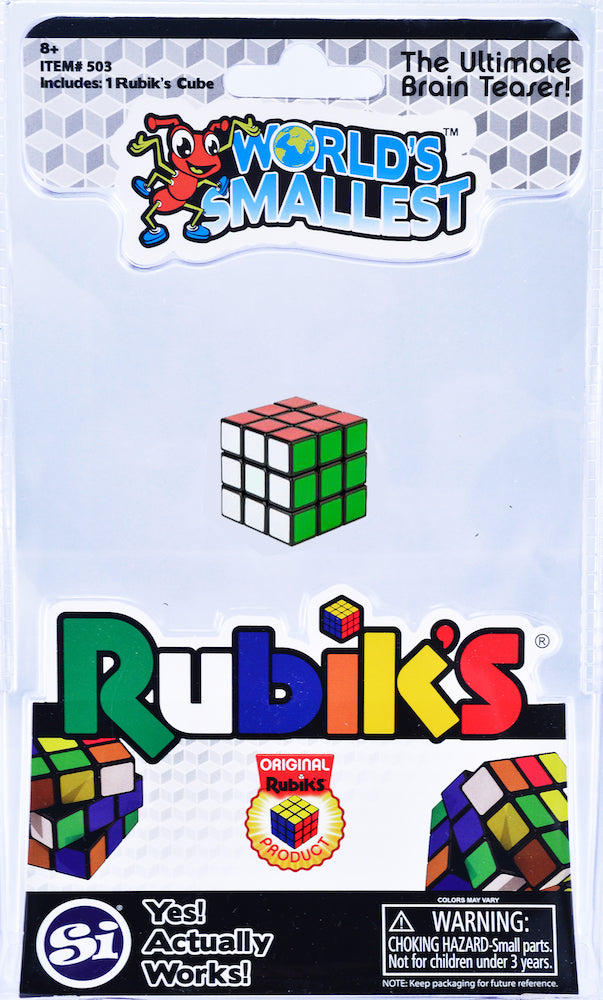 World's Smallest Rubik's Cube Novelty Super Impulse [SK]   