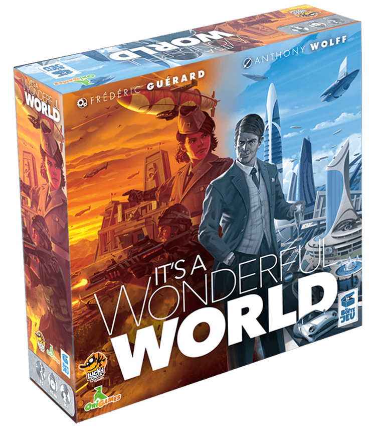 It's a Wonderful World Board Games Lucky Duck Games [SK]   