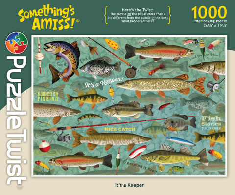 Puzzle Twist It's a Keeper 1000p Puzzles Maynard's [SK]   