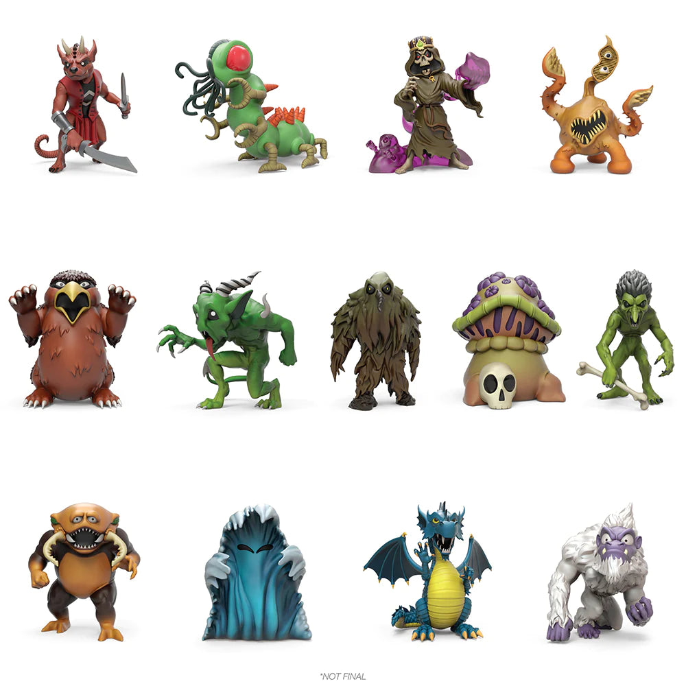 d&d fun monsters CLEARANCE D&D 1st Ed Monster Mini Series 2 – The Gamers Den MN