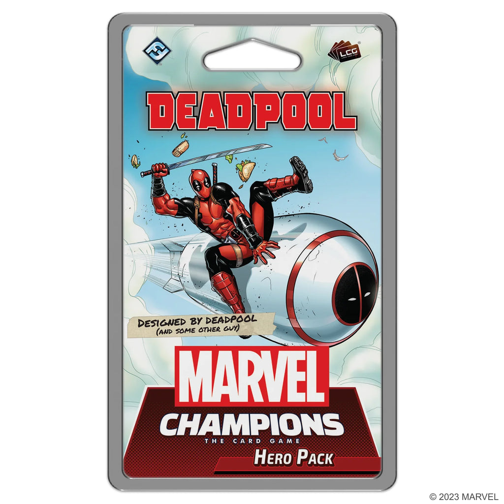 Marvel Champions LCG Deadpool Expanded Hero Pack Living Card Games Fantasy Flight Games [SK]