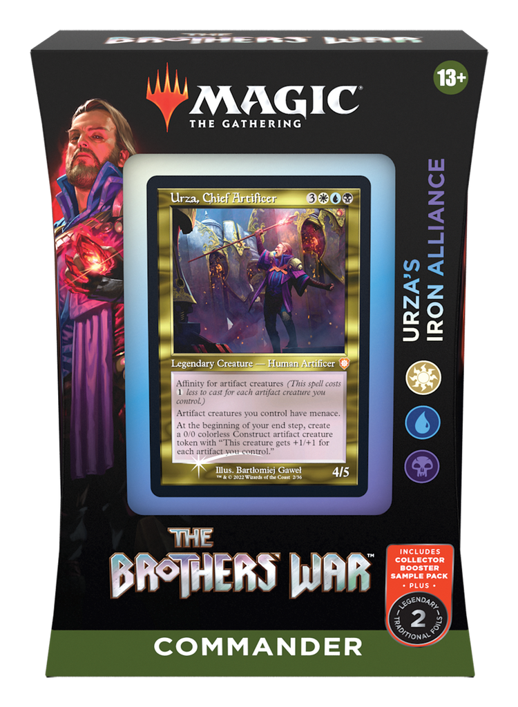Magic Brothers War Commander Magic Wizards of the Coast [SK] Urza's Iron Alliance  