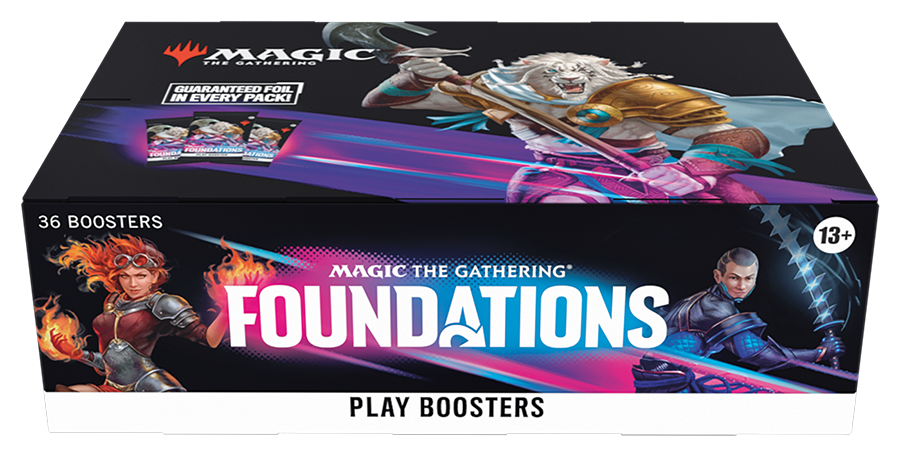 Magic Foundations Play Booster Box Magic Wizards of the Coast [SK]   