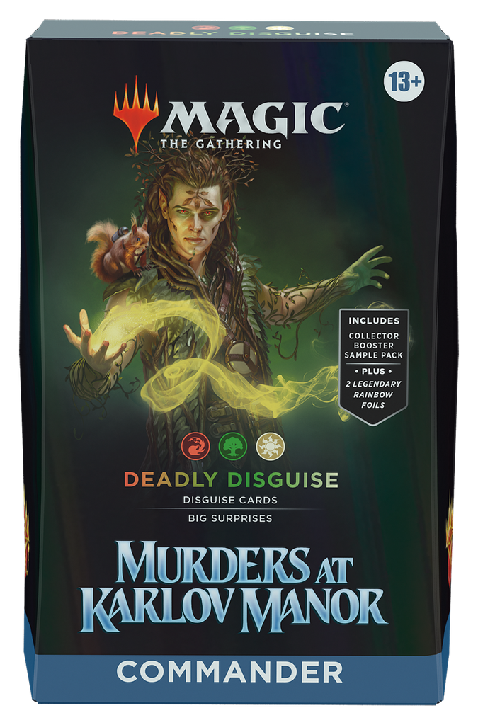 Magic Murders at Karlov Manor Commander Deck Magic Wizards of the Coast [SK] Deadly Disguise  